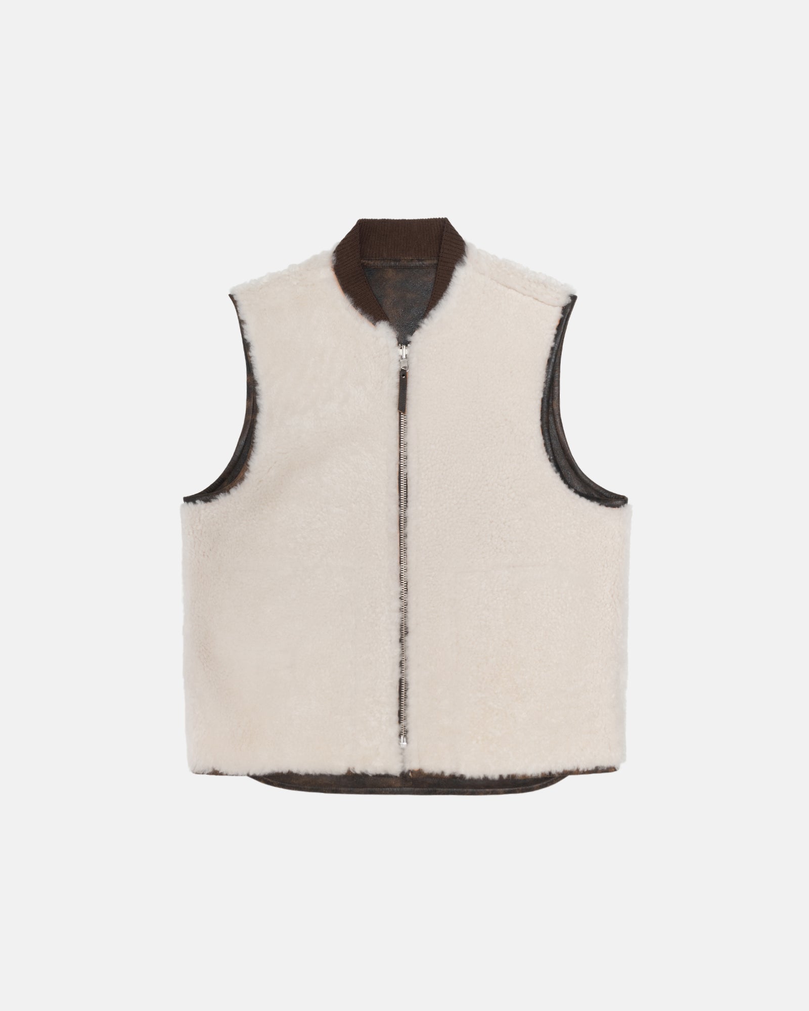 REVERSIBLE SHEARLING WORKGEAR VEST